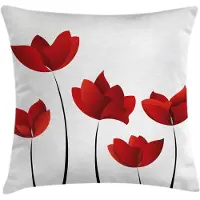 Abakuhaus Bloemenkussen – Vivid Rose – 45x45 cm – dubbelzijdig