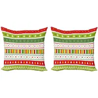 Abakuhaus Kussenhoes Set 40x40 – Dubbelzijdig bedrukt – Multicolor
