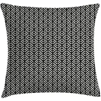 Abakuhaus Kussenhoes – zwart-wit – dubbelzijdig 40x40 cm – decoratief