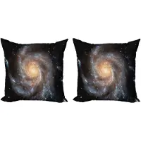 Abakuhaus Galaxie Kussenhoes Set – 40x40 cm – Dubbelzijdig bedrukt – 2 stuks
