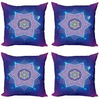 Abakuhaus Sterrenmandala Kussenhoes Set – 4x 40x40 cm – Dubbelzijdig