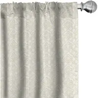 Abakuhaus Ivoor Rokoko Gordijnen – 2x75x245 cm – Microvezel – Halfdonker