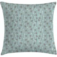 Abakuhaus Kussenhoes 45x45 cm – Gebloemd – Bedrukt aan beide zijden, rits – Multicolor