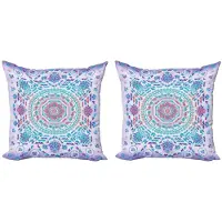 Abakuhaus Mandala kussenhoes – 2x40 cm – Dubbelzijdig bedrukt – Microvezel