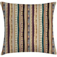 Abakuhaus Kussenhoes – Ethnisch Folk-Ornament – 40x40 cm – Tweezijdig