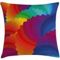 Abakuhaus Geometrische Kussenhoes – 50x50 cm – Tweezijdig bedrukt – Multicolor