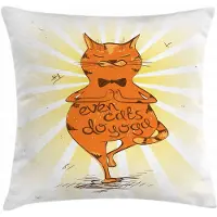 Abakuhaus kussenhoes 40x40 cm – Beidzijdig bedrukt, met rits, Multicolor