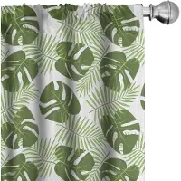 Abakuhaus – Groene gordijnen 2-delige set 75x245 cm – Microvezel