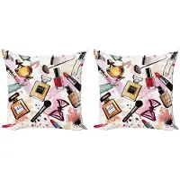Abakuhaus Mode Kussenhoes – 2x50x50 cm – Dubbelzijdig bedrukt