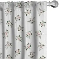 Abakuhaus Gordijnen – 2x75x175 cm – microvezel – Resedagroen/Blush