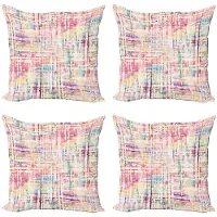Abakuhaus Aquarel kussenhoesenset – dubbelzijdig bedrukt – microvezel 40x40 cm – multicolor