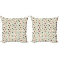 Abakuhaus Sterren Kussenhoezen-Set 60x60 cm – Tweezijdig – Met rits – Multicolor