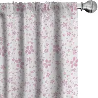 Abakuhaus Kersenbloesem – 2x75x225 cm – microvezel, halfdonker, poederroze en wit