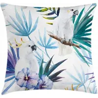 Abakuhaus Tropisch Kussenhoes – Beidseidig bedrukt – 40×40 cm