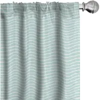 Abakuhaus Munt Voorhangen – 2x75x175 cm – amandelgroen, Gestreept, Lichtverduisterend