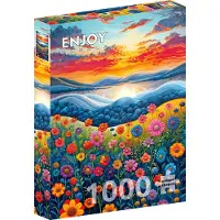 Enjoy Puzzle Sunrise Fields Puzzel (1000 stukjes)