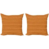 Abakuhaus Azteekse Kussenhoes Set – 2x 45x45 cm – Dubbelzijdig bedrukt