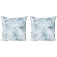 Abakuhaus – Marmeren kussenhoes – 2x50x50 cm – dubbelzijdig bedrukt