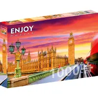 Enjoy Puzzle The Palace of Westminster - London Puzzel (1000 stukjes)