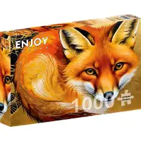 Enjoy Puzzle Red Fox Closeup Puzzel (1000 stukjes)