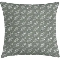 Abakuhaus Abstrakt Kussenhoes – Cirkel/Diamant – 50×50 cm – Wit Groen