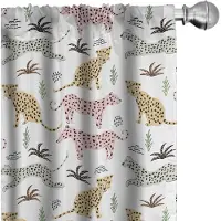 Abakuhaus Luipaarden Voorhangen – 2x75x175 cm – Mikrofaser