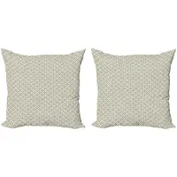 Abakuhaus Geometrisch Kussenhoes – 2x40x40 cm – Dubbelzijdig gedrukt – Microvezel Multicolor