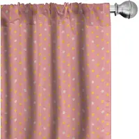 Abakuhaus Abstrakt Gordijnen – Bicolor Stippen – 2x75x245 cm – Koraal