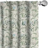 Abakuhaus Microfaser Gordijnen – 2x75x225 cm – Meerkleurig – Halfdonkerend – Roedehoes 6,5 cm
