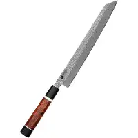 Xinzuo Professioneel Kiritsuke / bunka mes 27cm - 110 laags full Damascus - F3 Zhen Series - Enkelzijdig geslepen