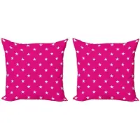 Abakuhaus Felroze Kussenhoes Set – 2x 40x40 cm – Dubbelzijdig