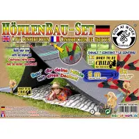 Corvus huttenbouwset junior 5 meter rood 10 delig