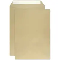 Netuno Akte enveloppen A4 - zonder venster - B4 - 250 x 353 mm - 250 stuks - zelfklevend met plakstrip - 100 gram - Bruin -