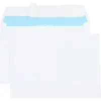 Netuno Facturen enveloppen A6 - zonder venster - C6 - 114 x 162 mm - 50 stuks - zelfklevend met plakstrip - 90 gram -