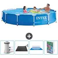 Intex Framezwembad, rond - 366x76 cm - 5-delig, model SCB126