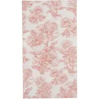 Clayre & Eef Servetten Papier Set van 20 33x33 cm Wit Papier