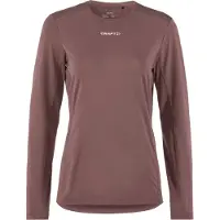 Craft ADV ESSENCE LS TEE 2 W Dames Sportshirt - FLINT
