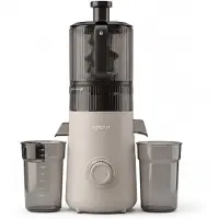 Safecourt Kitchen Slow Juicer XXL - krachtige motor [Pre-cutter & Cold-press technologie] - eenvoudige reiniging - BPA-vrij - sapcentrifuge Beige