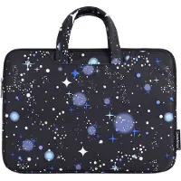 Canvas Artisan Laptophoes 13.3 Inch HV – Laptop Sleeve met Handvat – Universe Blauw