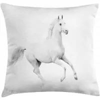 Abakuhaus Kussenhoes – Beidseitig bedrukt – Rits – 50x50 cm – Zwart/Wit