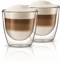 Aqualogis Serie - Thermische Glazen - 200ml - Borosilicaatglas - Isolerend