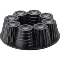 Kaiser Bundt bakvorm INSPIRATION 26 cm, grijs, metaal, Kaiser