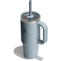 Hydroflask - Travel Tumbler Clear Lid - Isoleerbeker 710 ml, grijs