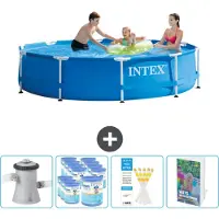 Intex Framezwembad, rond - 305x76 cm - 5-delig - SCB123