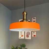 Bamyum Ace Hanglamp Industrieel Metaal Ø39 cm, Vintage Hanglamp, E27 Pendellamp