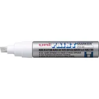 Sanford UNI Paint PX-30 Zilver/Chrome Paint Marker - 4 - 8,5 mm Beitelpunt - Verfstift Op Oliebasis, Geschikt Voor Vele Ondergronden Zoals; Glas, Papier, Ceramiek, Plastic of Metaal