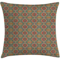 Abakuhaus Turkoois Kussenhoes – Decoratief Multicolor 45x45 cm – Wasbaar