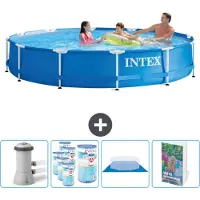 Intex Framezwembad, rond - 366x76 cm - 5-delig - SCB119