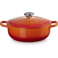 Le Creuset Sauteuse Signature Oranjerood