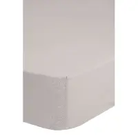 Good Morning Hoeslaken Katoen Renforcé 30cm Hoekhoogte - sand 100x200cm
